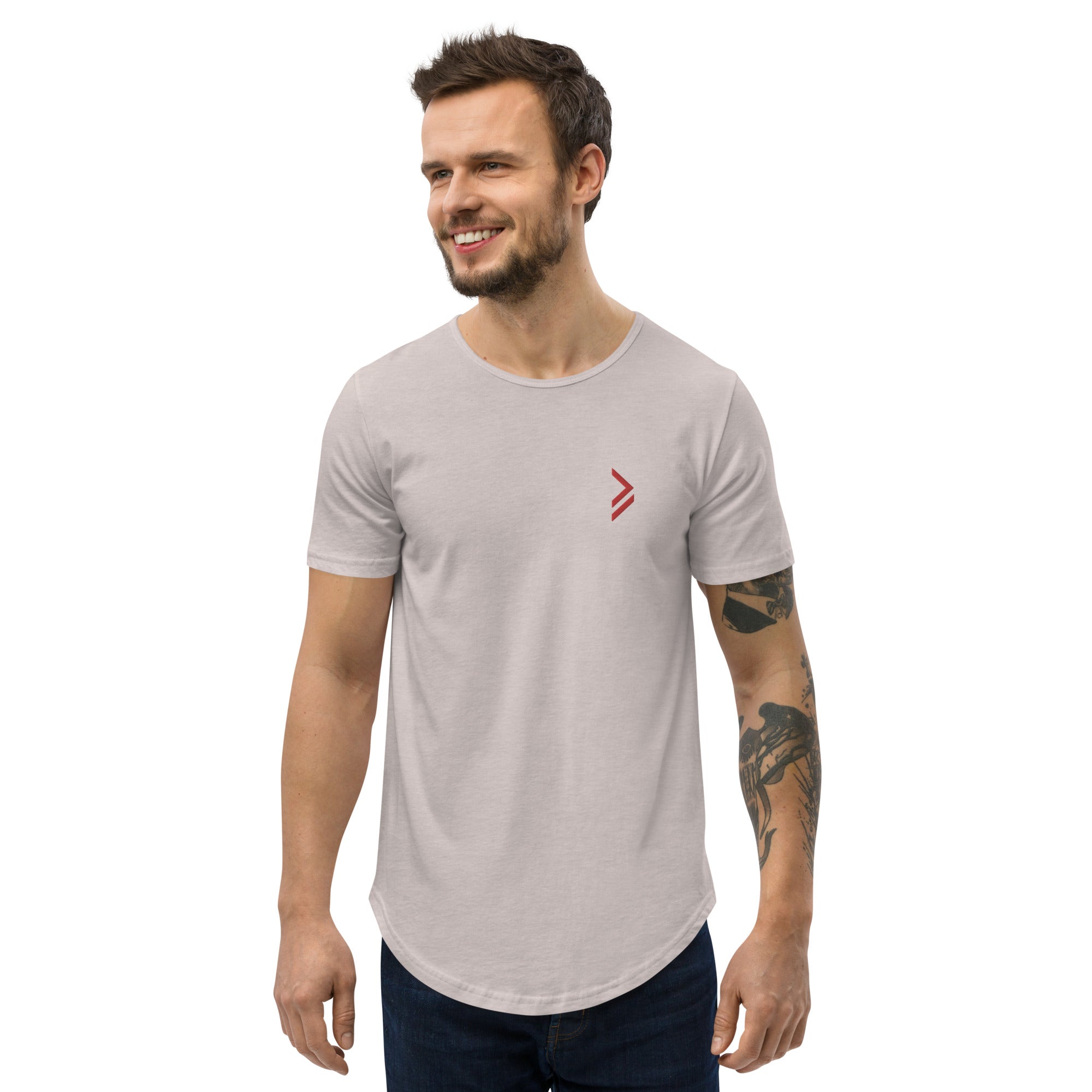 Extra Long Premium Embroidered RED Logo