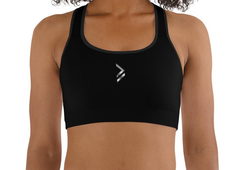 GOE Black Sports Bra